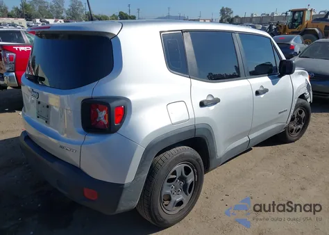 2017 Jeep Renegade Sport Fwd from USA, damaged, VIN ZACCJAABXHPF87779
